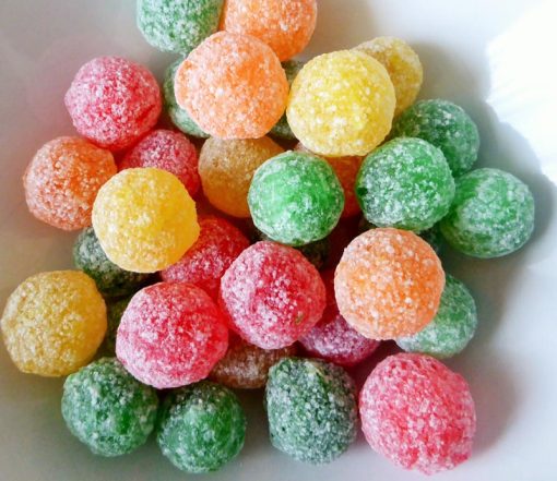 Mega sour sweets