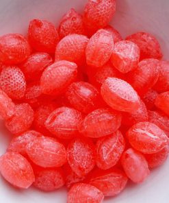 Sherbet strawberry sweets