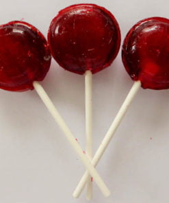 Cherry lollipop