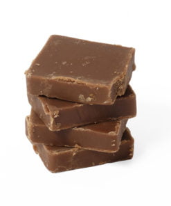 Salted caramel fudge
