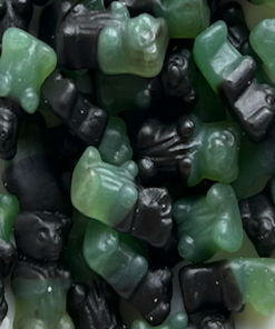 Liquorice and Mint Bears